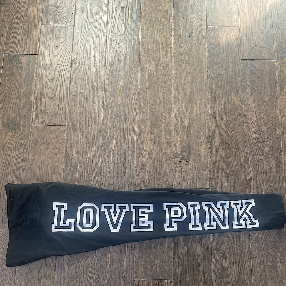 Black Womens PINK Leggings